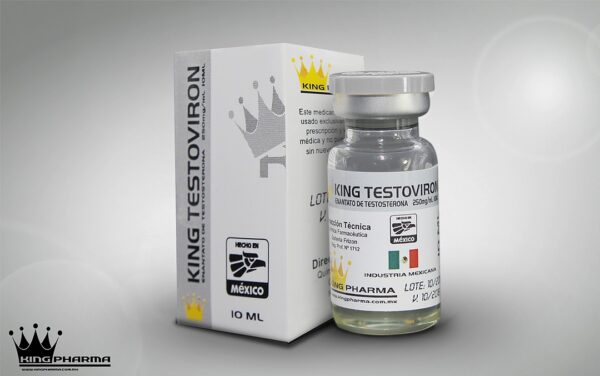 Testoviron Enantato de Testosterona 250mg / 10ml – King Pharma