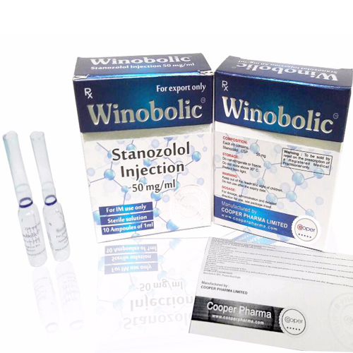 Winobolic ( Stanozolol ) 50mg / 10ml – Cooper Pharma