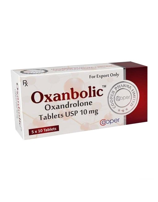 Oxanbolic ( Oxandrolona ) 10mg – Cooper Pharma