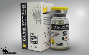 King Testex (Cipionato de Testosterona) 200mg 10ml – King Pharma